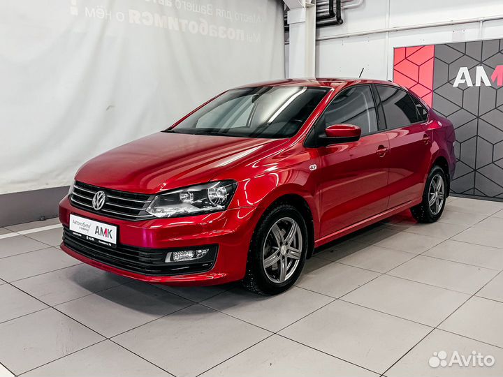 Volkswagen Polo 1.6 AT, 2017, 40 300 км