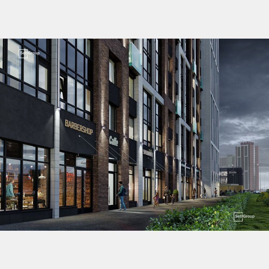 1-к. квартира, 34,5 м², 7/9 эт.