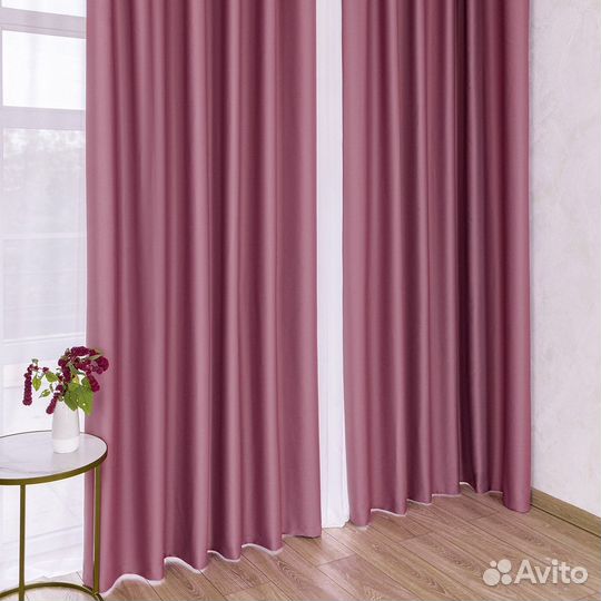 Шторы блэкаут Марсель Французский розовый