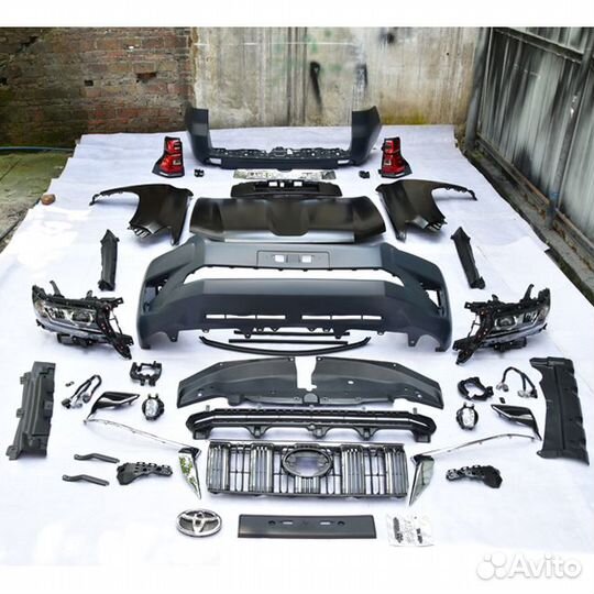 Комплект рестайлинга тюнинг prado 150 в 2018