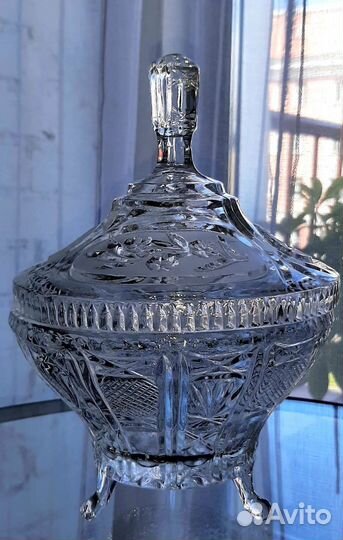 Ваза хрустальная СССР