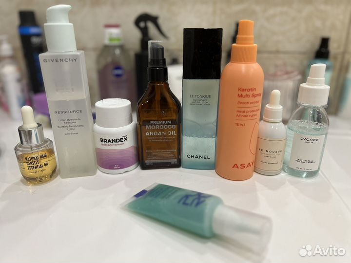 Набор косметики chanel, givenchy и др