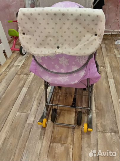 Детские санки коляска