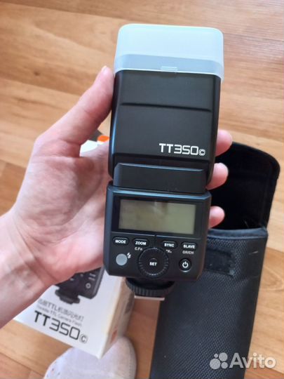 Вспышка Godox tt350c для Canon