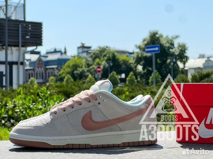 Кеды Nike Dunk Low Fossil Rose