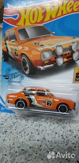 Модель Hot Wheels '70 Ford Escort RS1600.5/10.2018