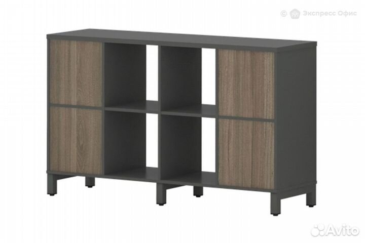 Стеллаж-перегородка односторонний двухъярусный Style Project SN.NS-241