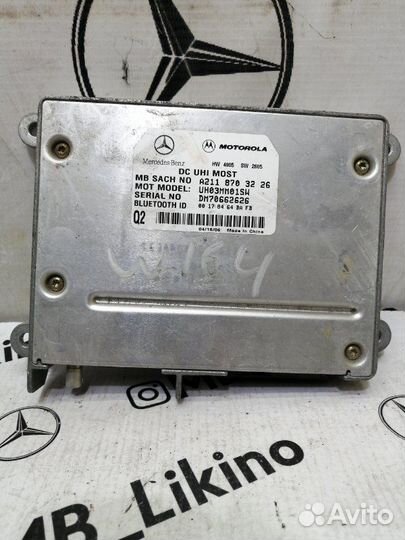 Блок управления телефоном Mercedes W211