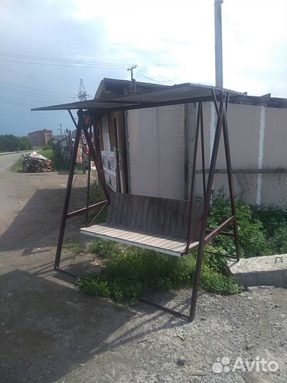 Качели металлические