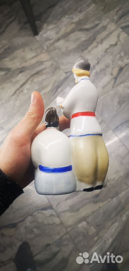 Казаки Чабаны статуэтка фарфор