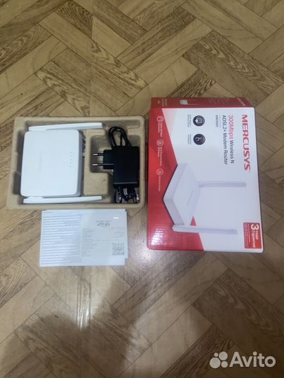Wifi роутер mercusys mw300d