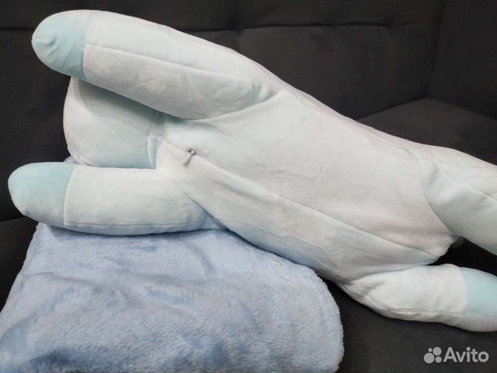 Плед + игрушка единорог