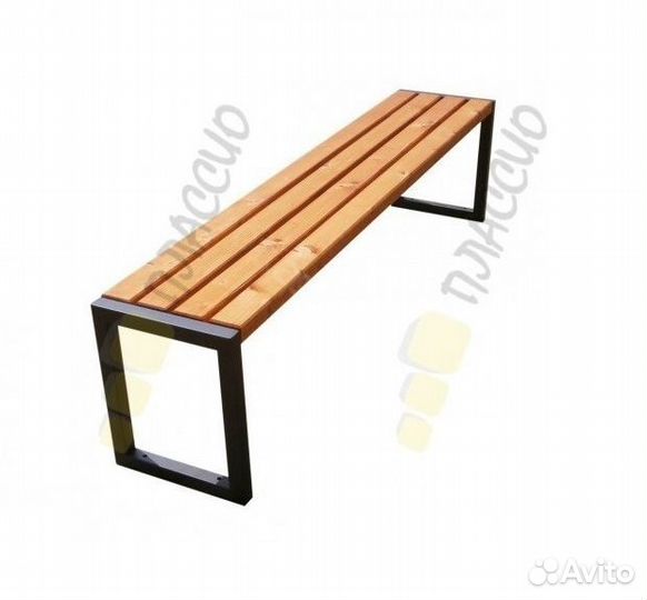 Скамья в стиле лофт