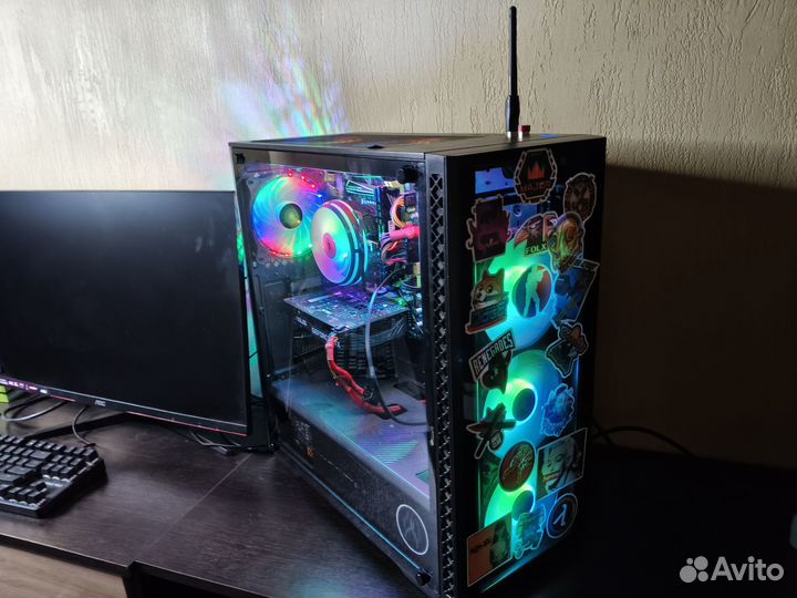 Игровой компьютер gtx 1660 super монитор 144гц