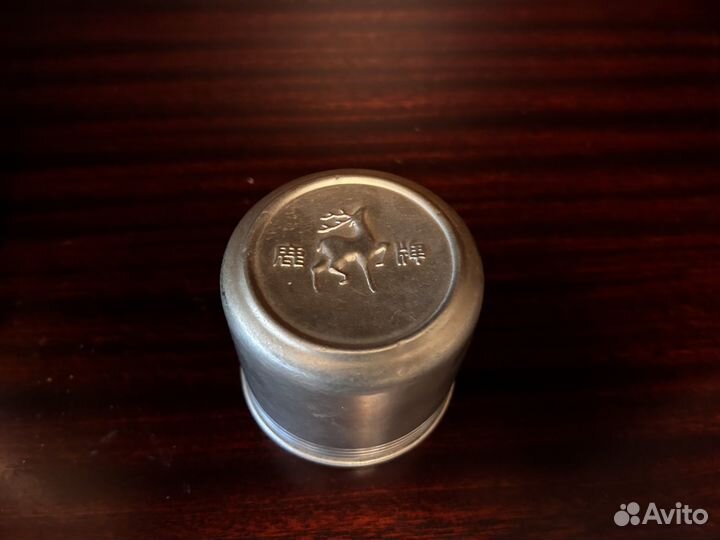 Термос китайский СССР со стеклянной колбой, 2 л