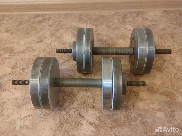 Гантели разборные