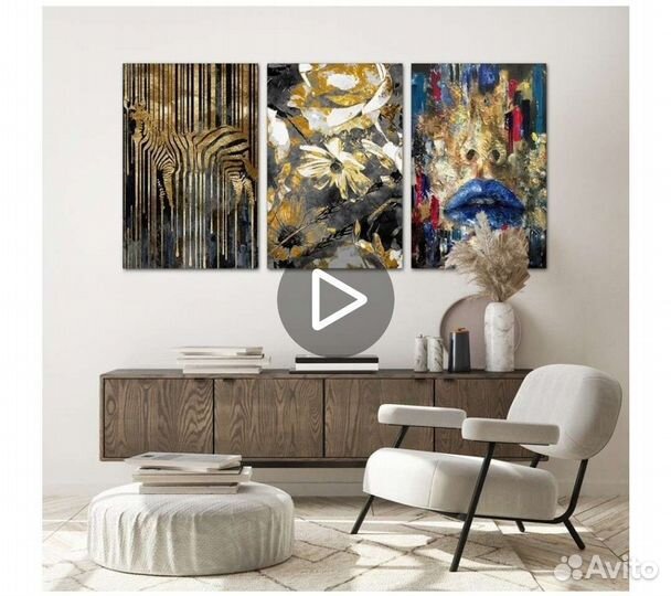 Картины холсты