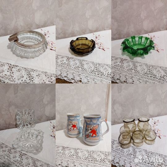 Посуда СССР,пепельницы