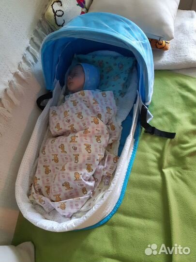 Переносная складная кроватка