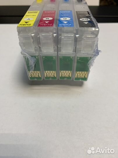 Перезаправляемые картриджи Epson T1281-1284