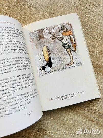 Малая книга с историей среди эльфов и троллей