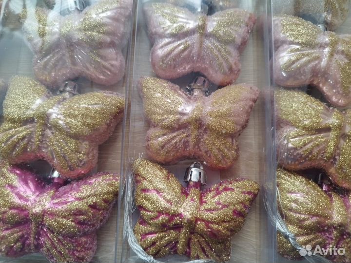 Елочные игрушки новые