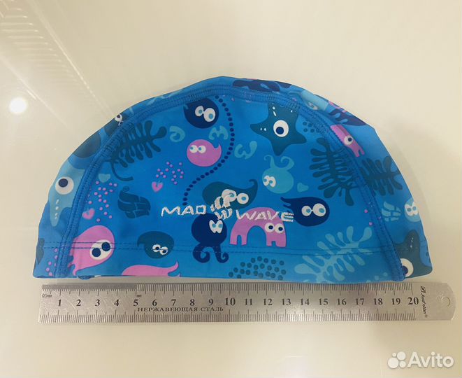 Шапка тканевая детская для плавания