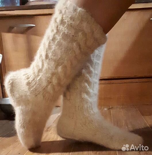 Носки из собачьей шерсти