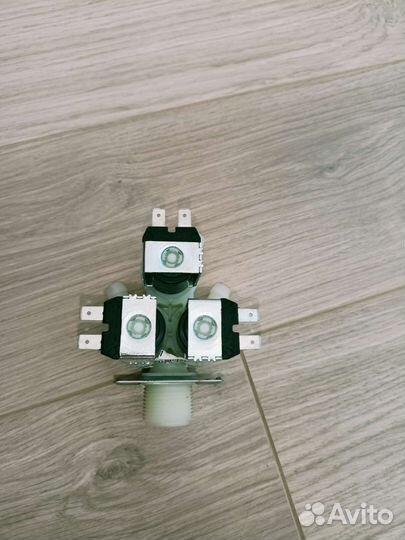 Клапан подачи воды для стиральной машины тройной