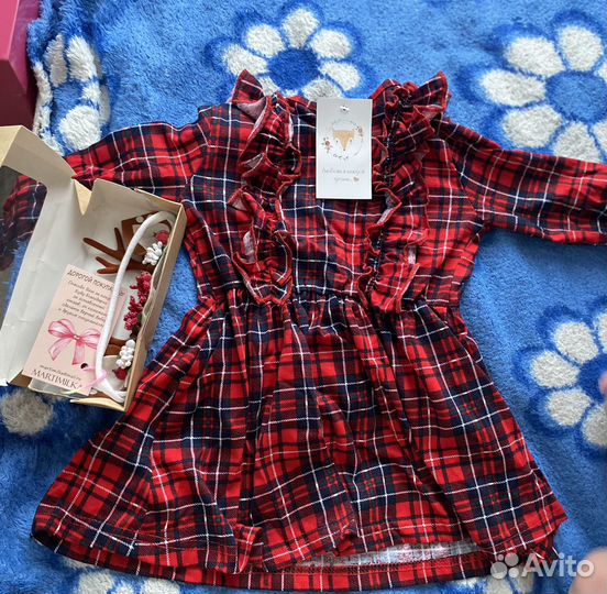 Платье для девочки нарядное 86 92