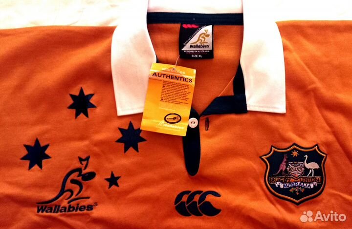 Винтажная форма сборной Австралии по регби 2004г