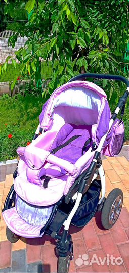 Коляска 3 в 1 indigo