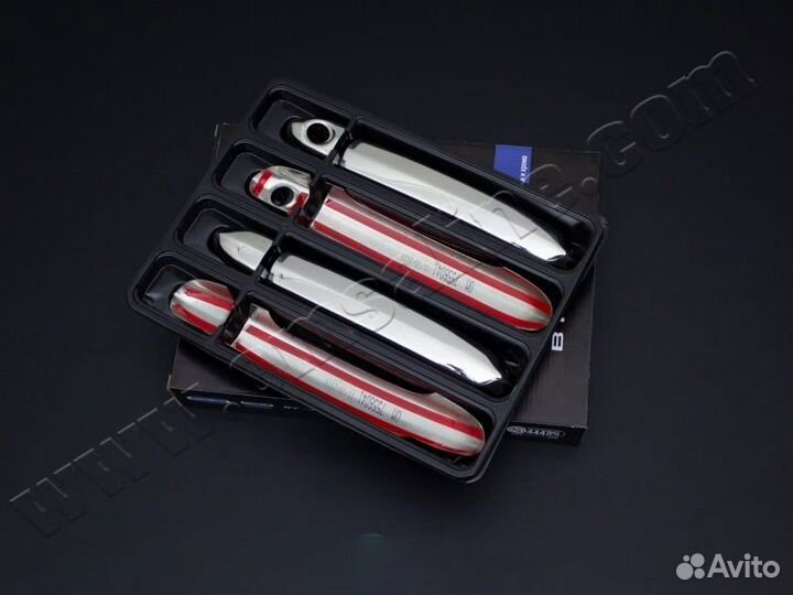 Хромированные накладки на ручки VW Crafter 2017