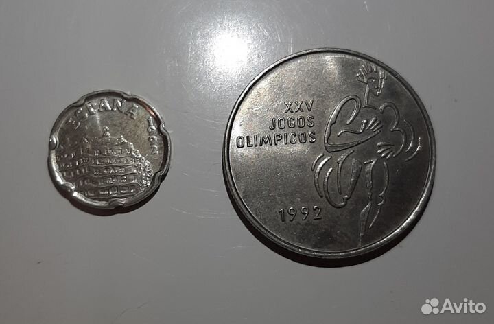 1 рубль 1991 Барселона