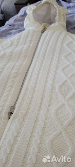 Конверт на выписку с комбинезоном, шапкой, пинетк