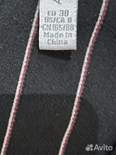 Длинный комбинезон с широкими штанинами размер 38