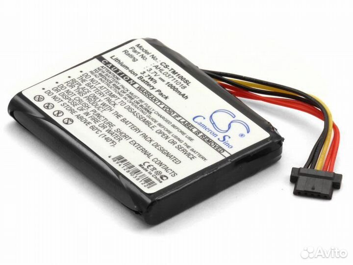 Аккумулятор для навигатора TomTom Go 1000, 1005