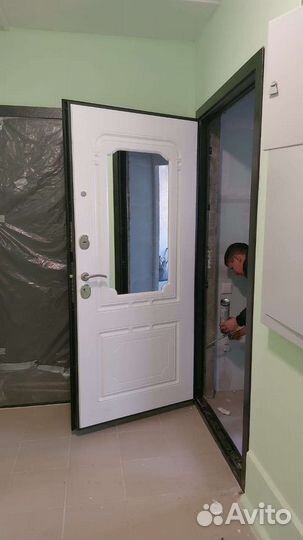 Дверь входная железная с установкой