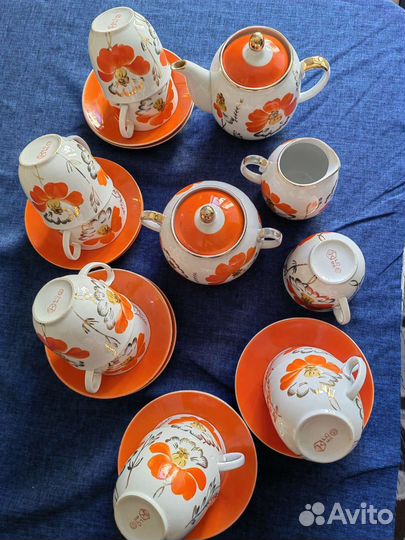 Чайный сервиз СССР Барановский завод