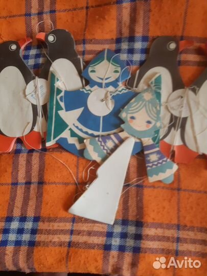 Бумажная гирлянда СССР