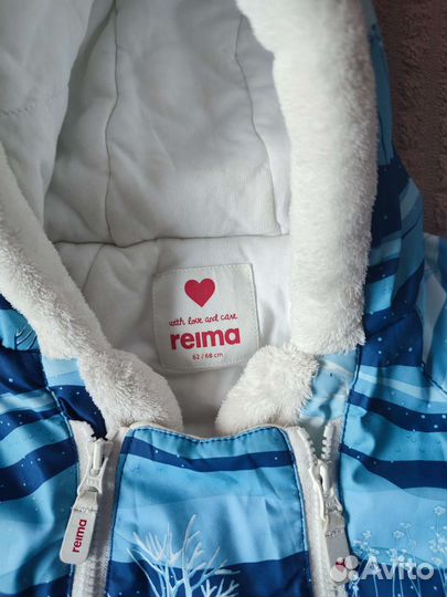 Джинсовый комбинезон reima