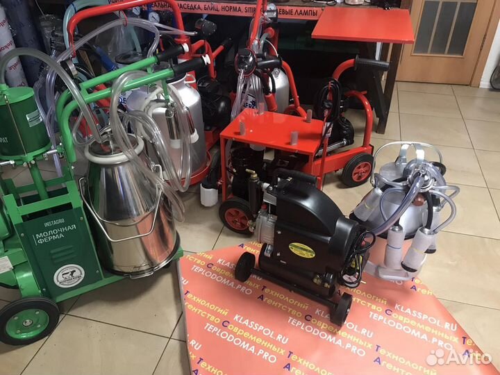 Доильный аппарат для коров «Молочная ферма» 2П