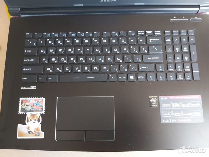 Игровой ноутбук MSI GP72 2QE Leopard Pro