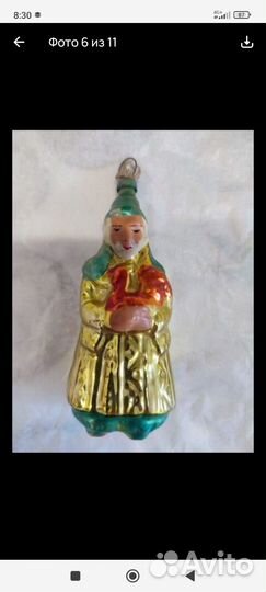 Елочные игрушки СССР