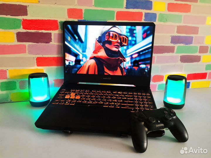 Игровой ноутбук Asus на Ryzen / Core + GeForce GTX