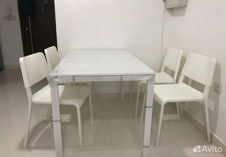 Стулья IKEA белые бу