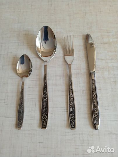 Подарочный набор столовых приборов из нерж СССР