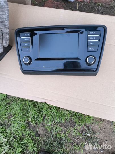 Головное устройство skoda octavia a7