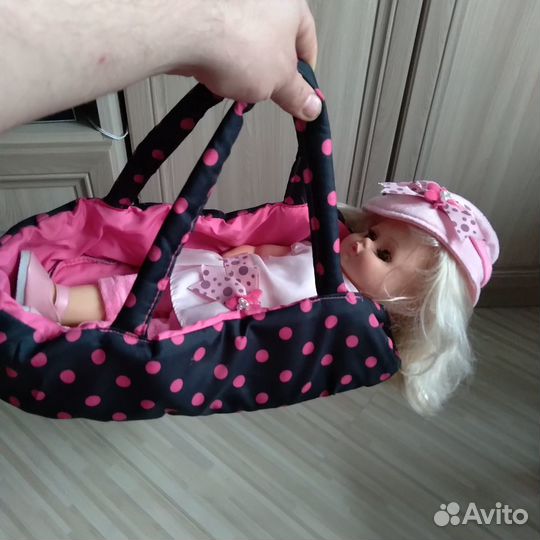 Коляска для куклы +кукла+