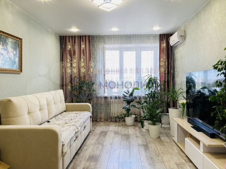 2-к. квартира, 53 м², 13/16 эт.